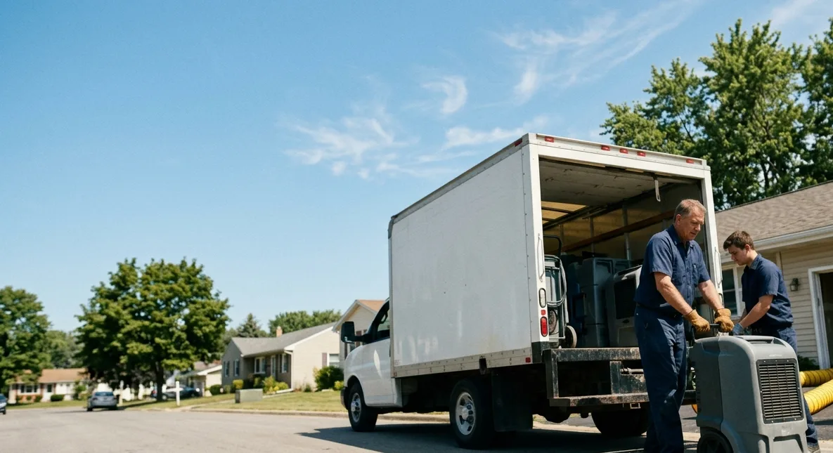 Water Damage Cleanup in Kinsman, OH near me